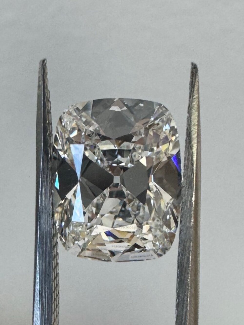 Old Mine Cut Cushion Diamond, Lab Grown